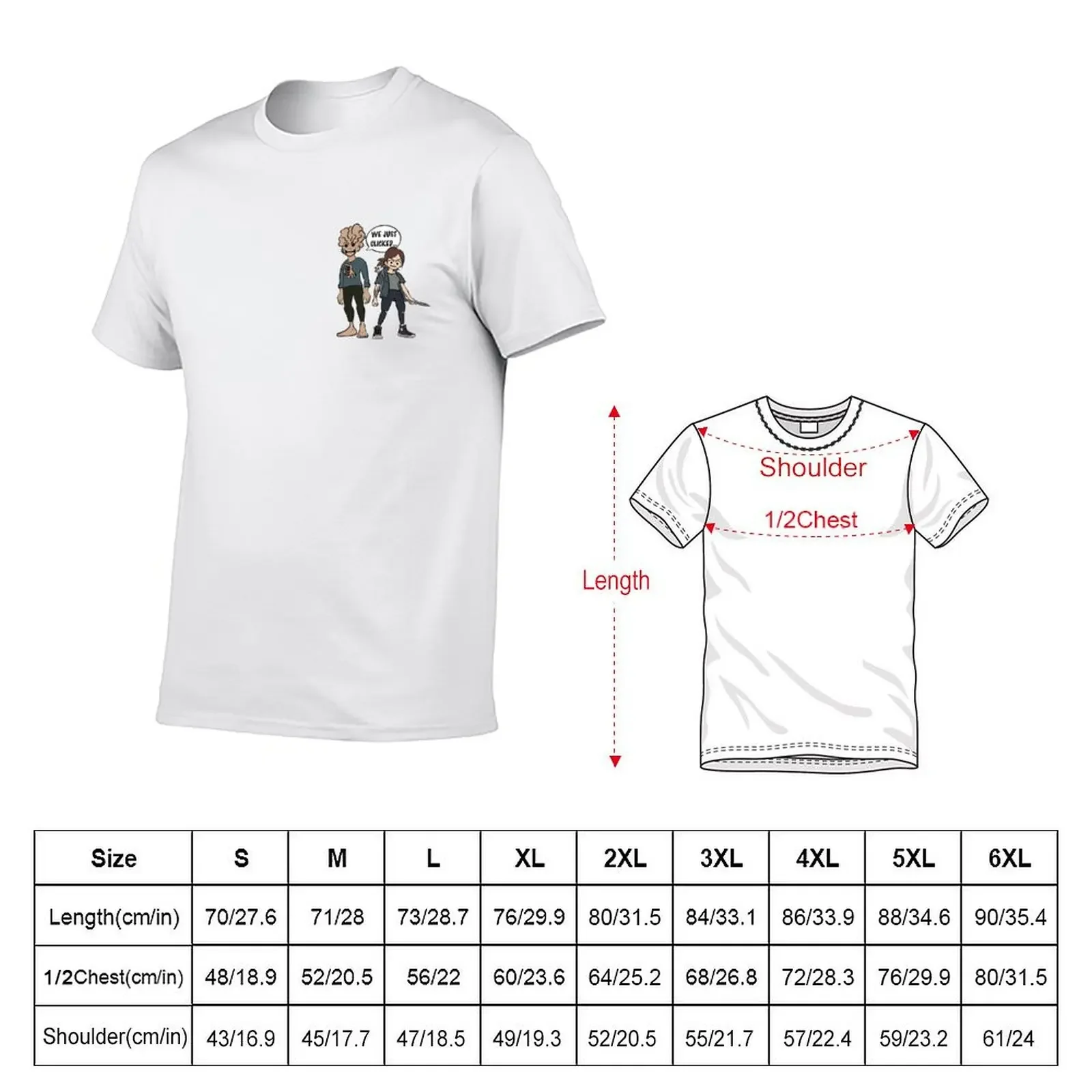 Clickers T-Shirt Aesthetic clothing vintage graphic tee kawaii clothes t shirts for men