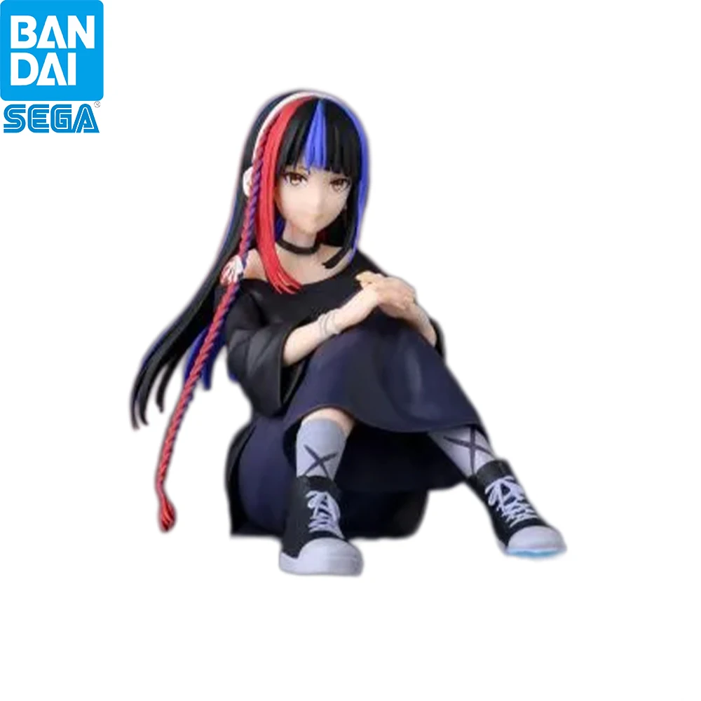 Оригинальная фигурка SEGA PM Perching Kamitsubaki City Haru Asanushi в повседневной одежде, аниме-фигурка для декора рабочего стола, подарок для коллекционеров и фанатов аниме