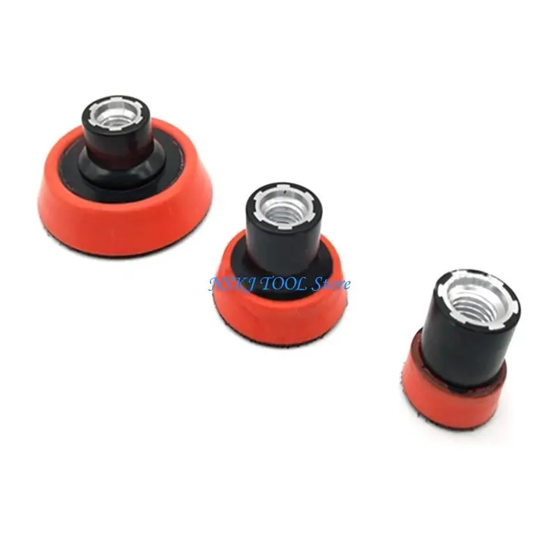 L8RC 3 Inch Wool Wheel Adhesive Disk Base Polishing Machine for Grinding