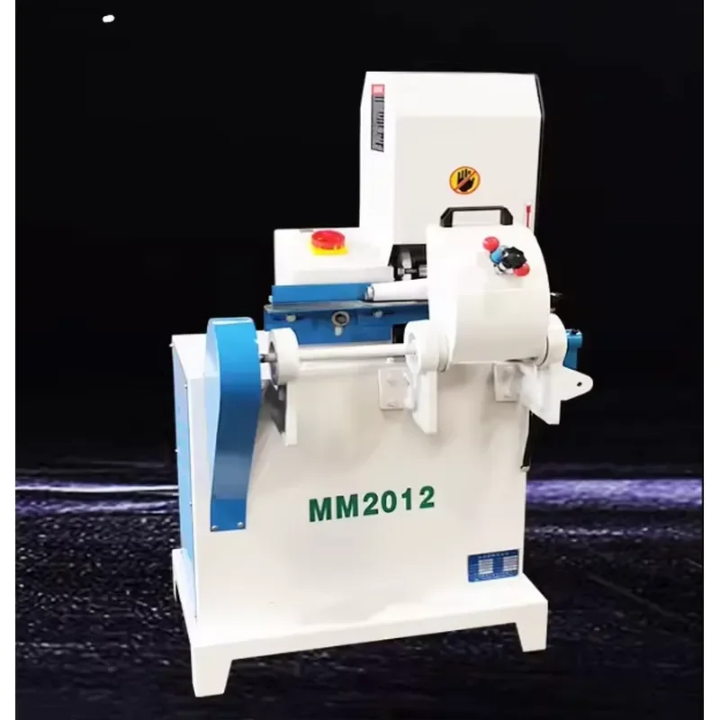 CE Certification Woodworking Single and Double Belt Round bar Sanding Machine Dust-free Broomstick/iron bar Vertical Sanding