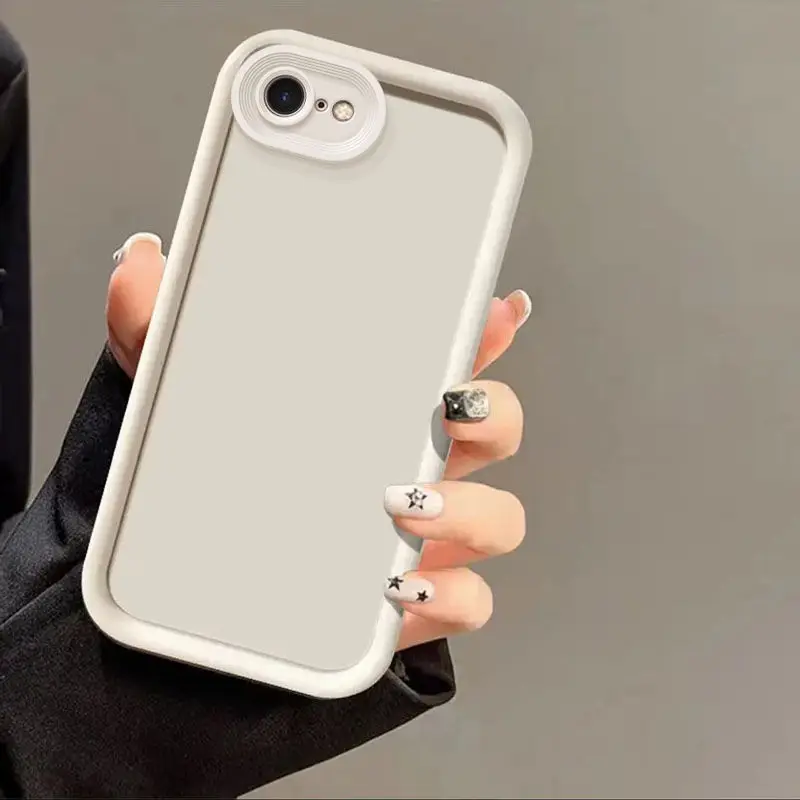 Luxuriöse Handyhülle für iPhone 17E Rückseite Apple iPhone 17e 2026 Kameraschutz Matt Weiche Silikon-Schutzhülle