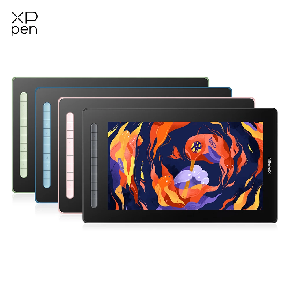 

XPPen Artist 16 Графический планшетный монитор Дисплей для рисования 127% sRGB Стилус с питанием от X3 10 клавиш Поддержка наклона Windows Mac Android