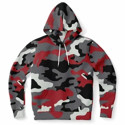 Forest Camouflage Leopard Graphic Men/Women New Fashion Harajuku Hoodie Autumn Long Sleeve Daily Street Oversized Pullovers Coat
