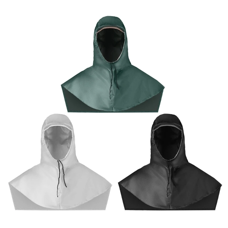 

K0EA Easy Clean Hood Stain Oilproof Wipe Clean Low Maintenance Design For Riders Workers