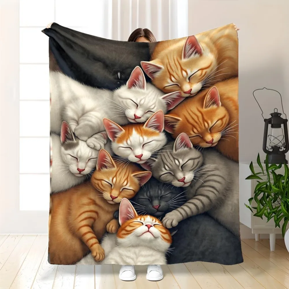 cobertor-de-urso-e-gato-em-varios-tamanhos-estampa-hd-padrao-retro-de-desenho-animado-flanela-macia-e-quente-para-sofa-cama-viagem-decoracao-de-quarto-Otima-opcao-de-presente