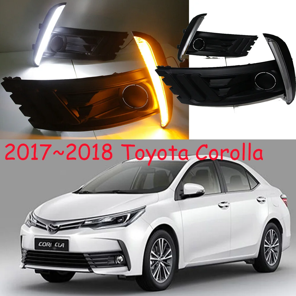 LED,2017~2018 Corolla daytime Light,Sport,Corolla fog light,Corolla headlight;vios,corolla,camry,Hiace,tundra,sienna,yaris