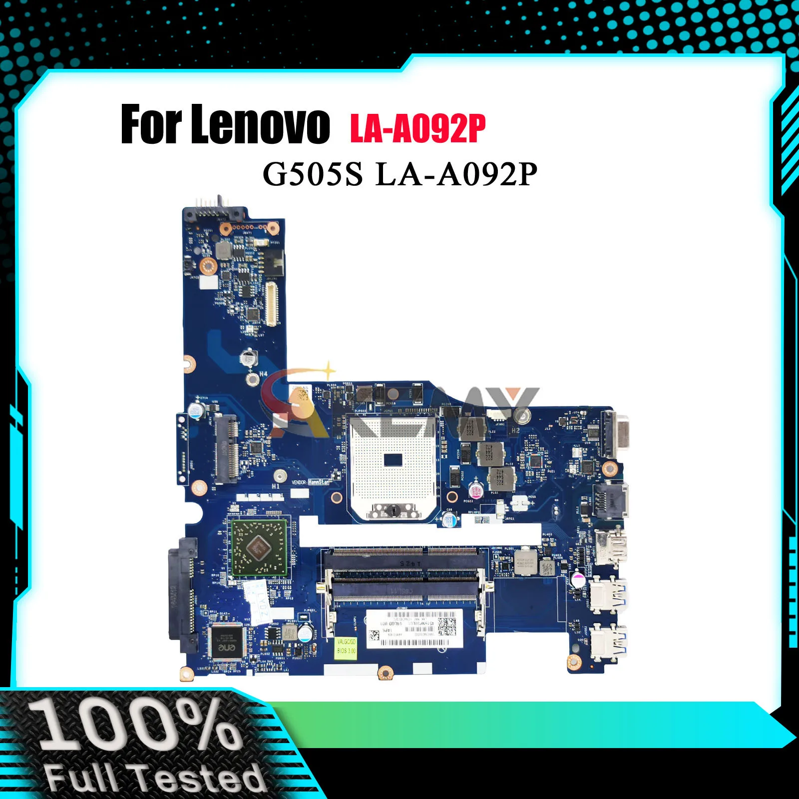 

Материнская плата ноутбука LA-A092P для Lenovo G505S с AMD DDR3, 100% полностью протестирована