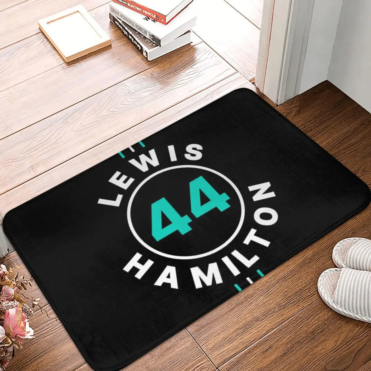 Lewis Hamilton 44 F1 Non-slip Doormat Floor Mat Cushion Carpet Rug for Kitchen Entrance Home Bedroom Footpad Mats