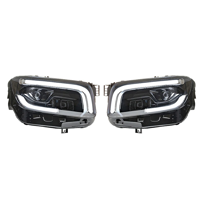 

Rolfes 2x Car Headlight For Mercedes-Benz GLB 180 2020-2023 Full LED Projector Front Lamps Auto Accessories DRL Plug And Play