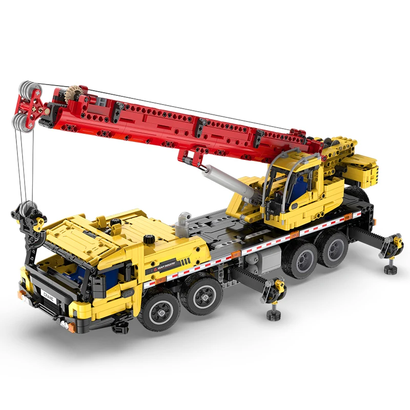 

1831 PCS The fully functional mobile crane (Remote Control Crane Truck) C61081 the mechanical series building block Bricks