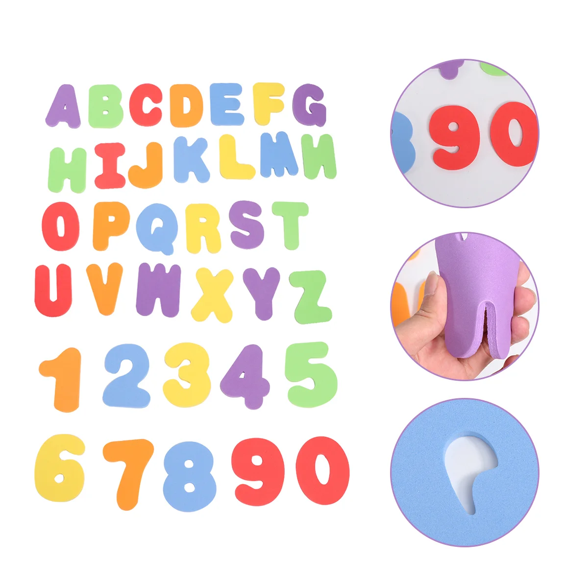 36pcs Baby Educational Numbers Bathroom Alphabet Toys EVA Bath Toys bath letters bath alphabet toys