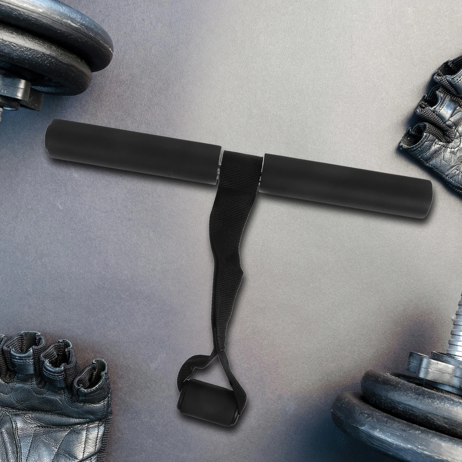 1 قطعة مساعدة الجلوس T شكل مدرب البطن لأداة البطن المنزل اللياقة البدنية ممارسة بار الساق تدريب العضلات