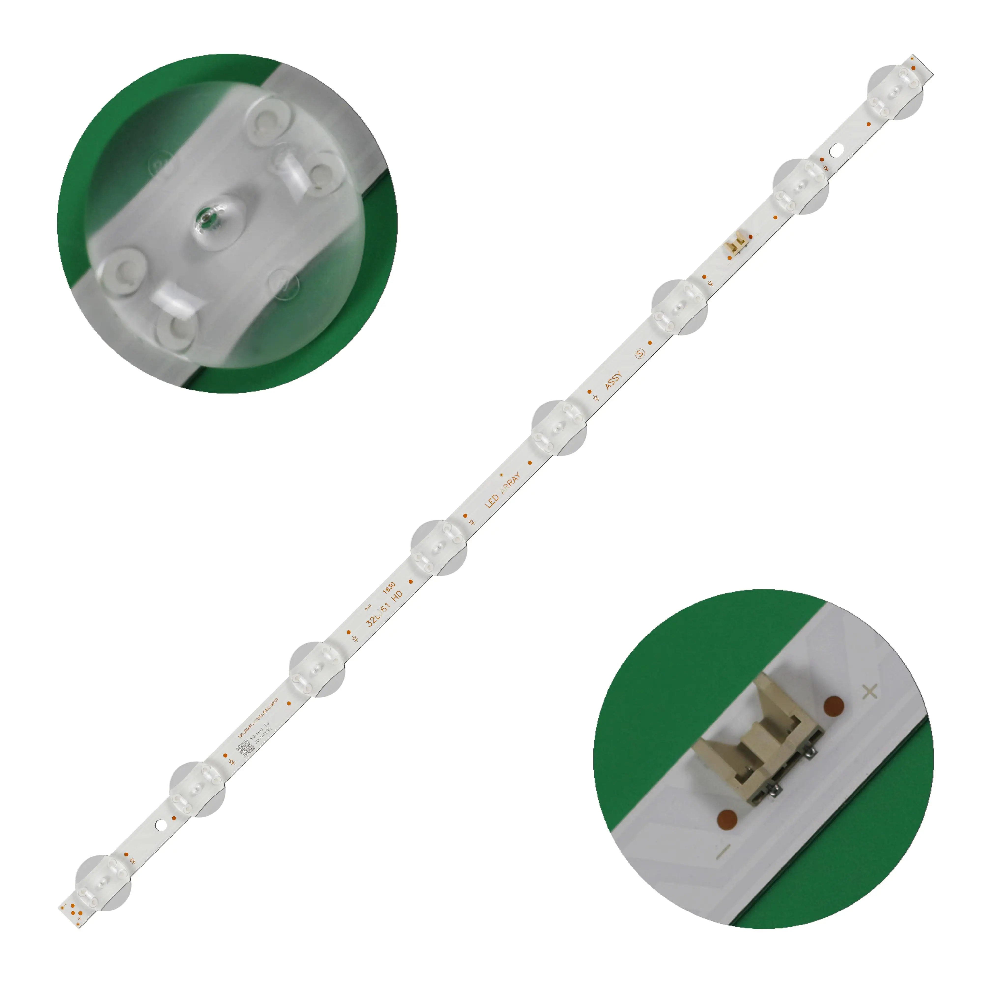 New Kit 1 PCS 8LEDs LED backlight strip for 32LJ510U HC320DXN-ABSL1-A142 SSC_32LJ61_HD S SSC_32LJ61_HD_8LED_REV03