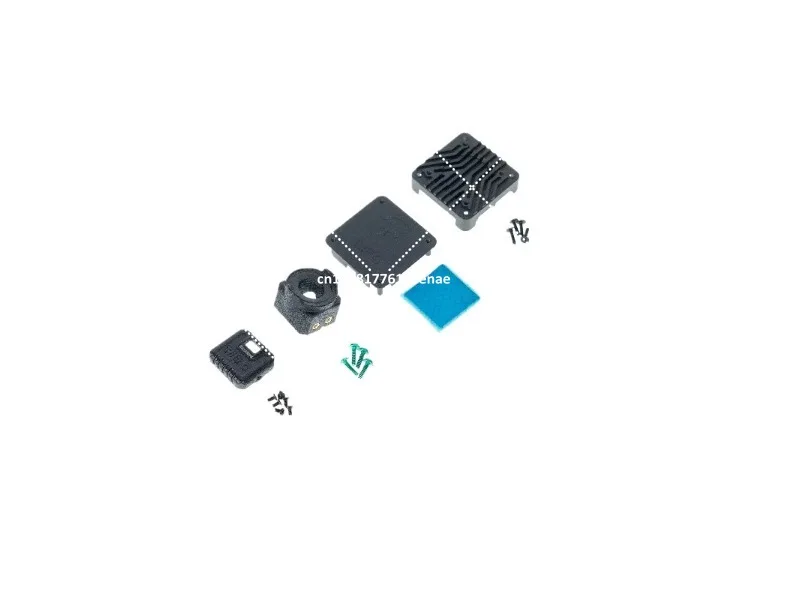 CNC Shell Set for FPV Drone with Heat Dissipation Silicone Grease, Picture Transmission Module Housing