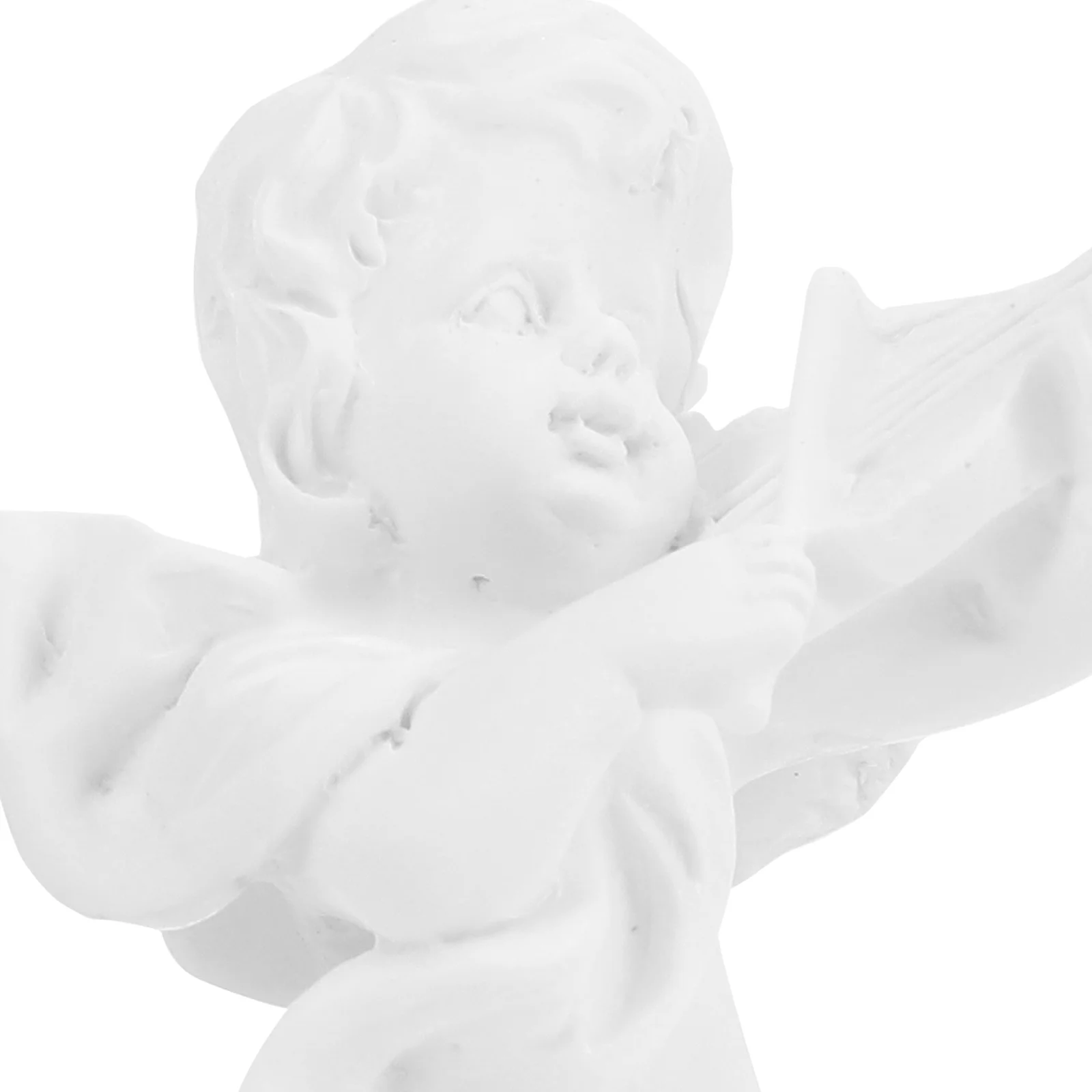 

2pcs Small Sculpture Resin Musical Angel Desktop Decoration For Wedding Anniversary Gift Retro Angel Ornament Statues Crafts