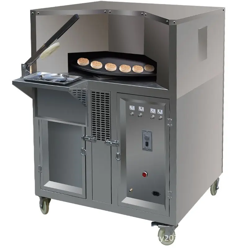 Rotary Natural Gas Baking Oven, for Flat Corn Tortilla and Pancake Processing
