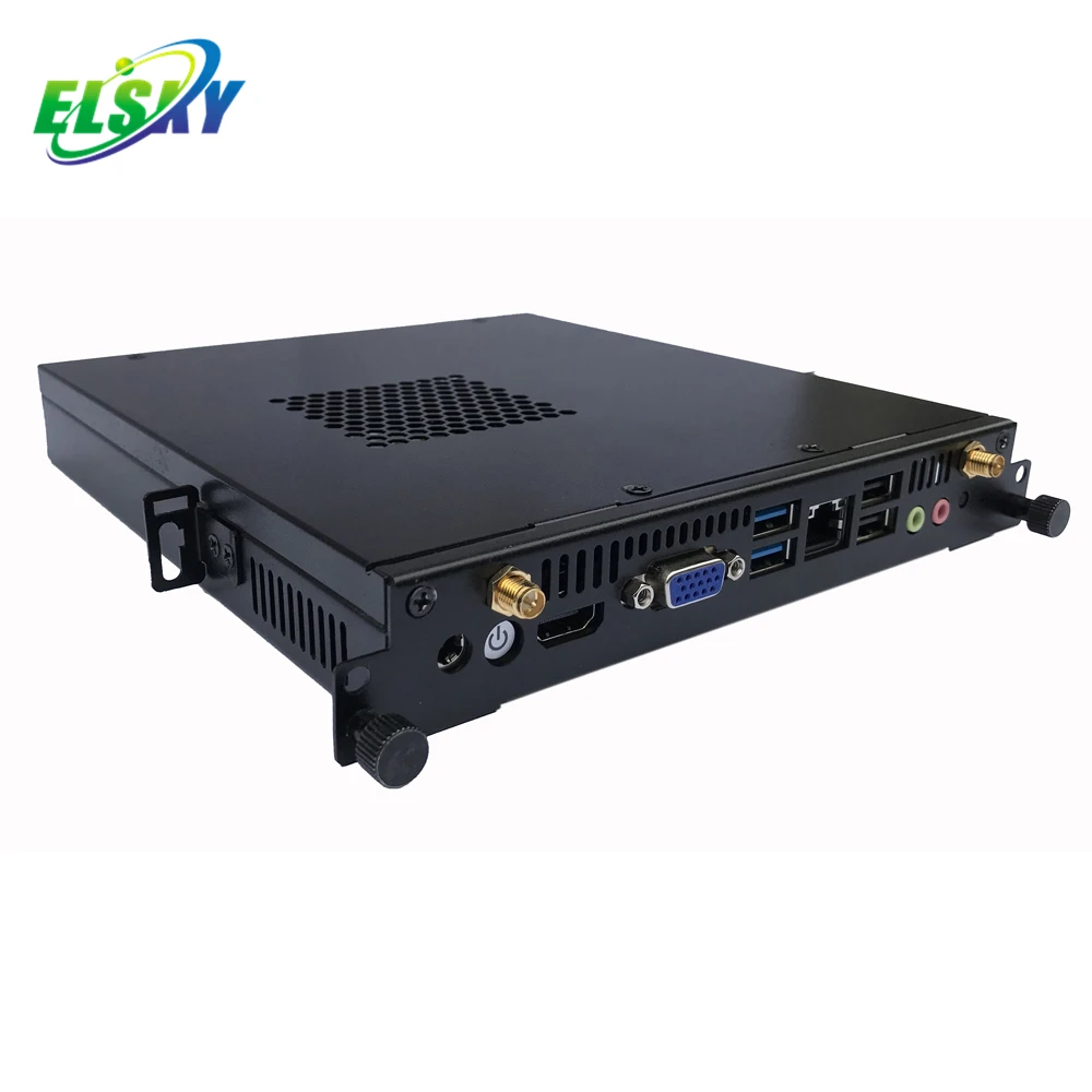 ELSKY core i7 processor cheap win OS OPS Computer for digital signboard.