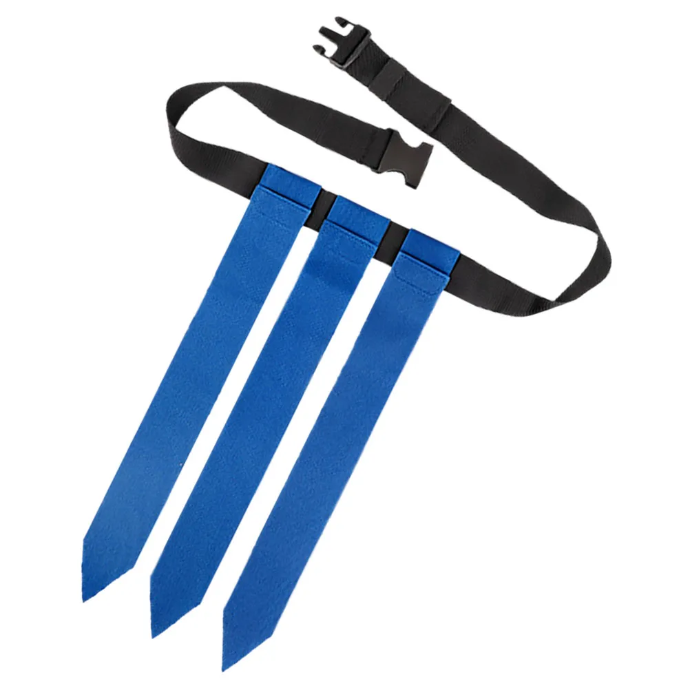 

1 шт., пояс с футбольным флагом, регулируемый для подростков, взрослых, тренировочный спортивный реквизит для регби с подвижными флагами, футбольные ремни, флаги для регби