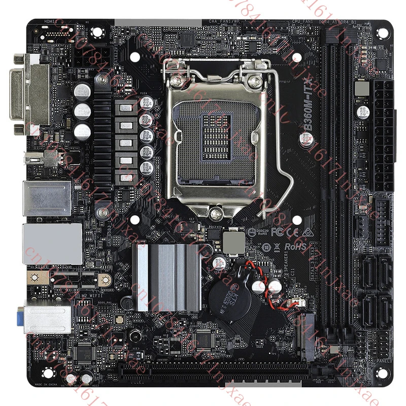 used For ASRock B360M-ITX Motherboard LGA1151 DDR4 Support 8th/9th CPU DVI+DP.