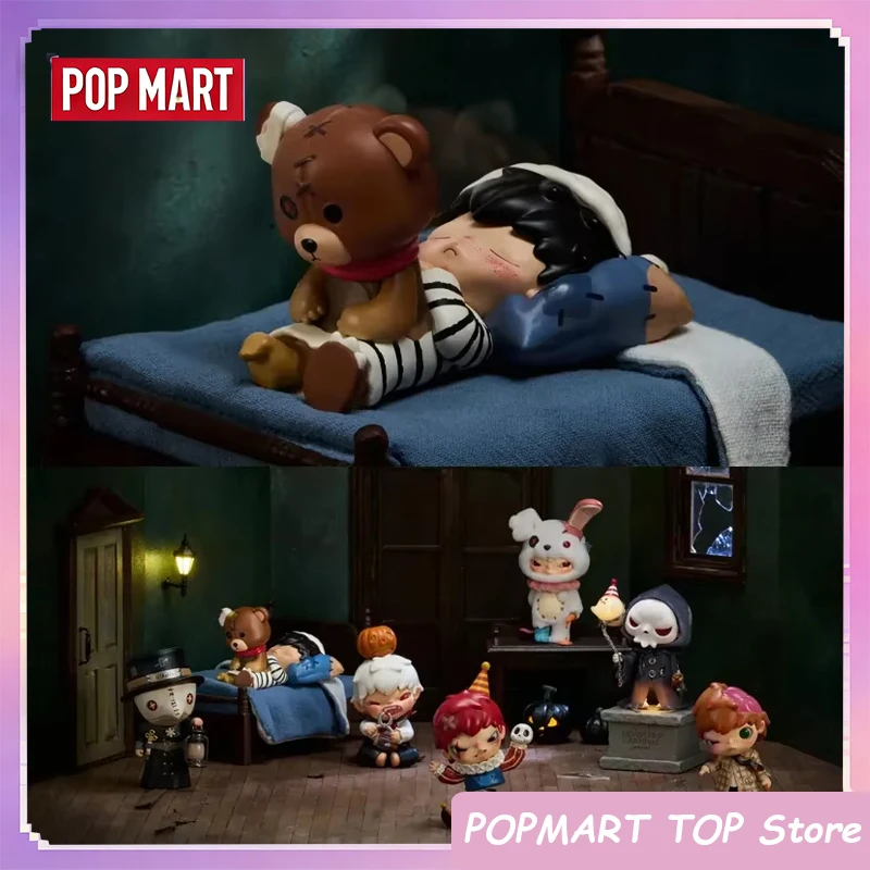 

Подлинная POP MART Hirono MONSTERS CARNIVAL V10, серия слепая коробка, аниме-фигурка, украшение для рабочего стола, коллекционные игрушки, украшения, подарки