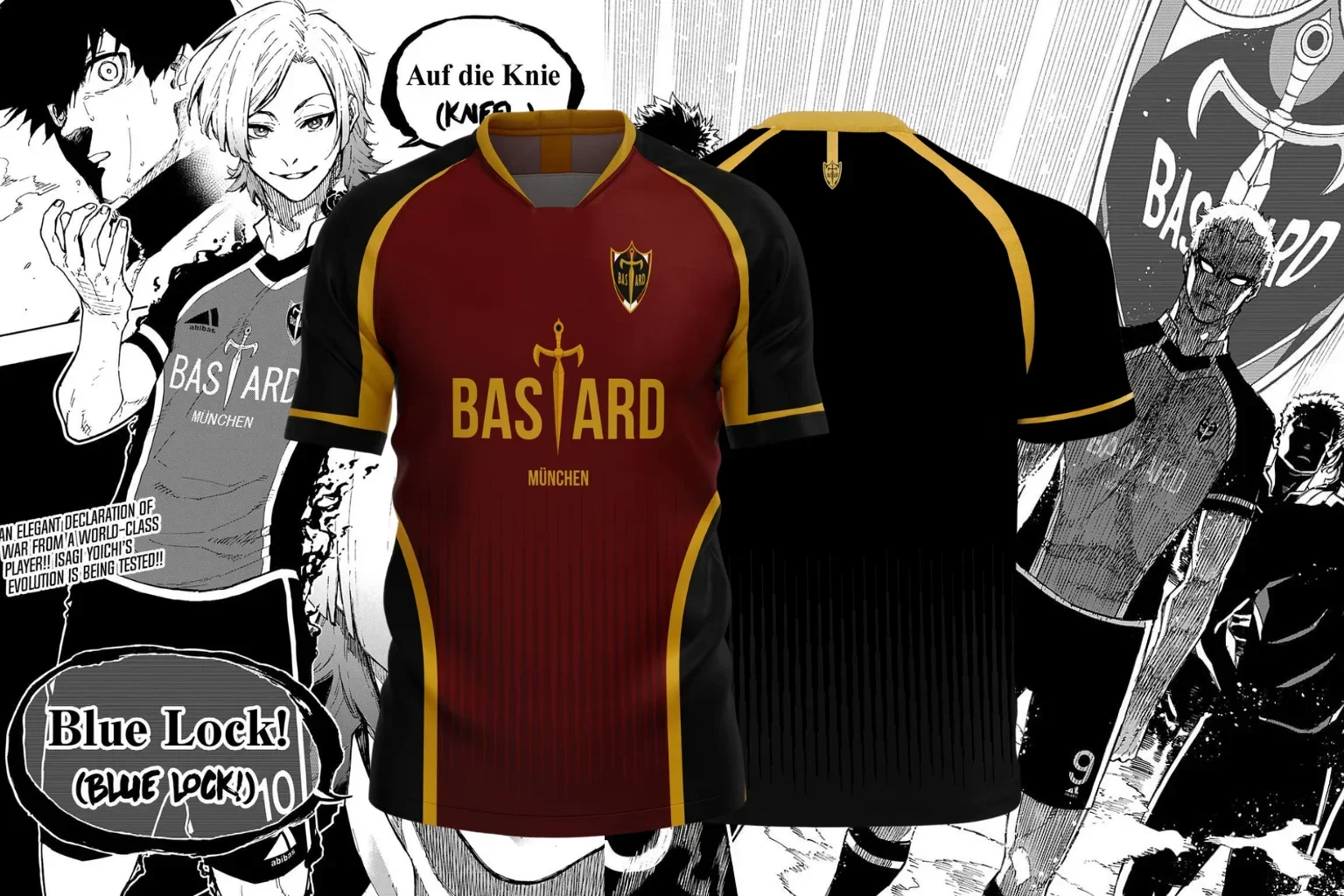 قميص مايكل كايزر باستارد مونيخ الجديد مطبوع ثلاثي الأبعاد، تي شيرت بلو لوك أنيمي للرجال والنساء سريع الجفاف. #3