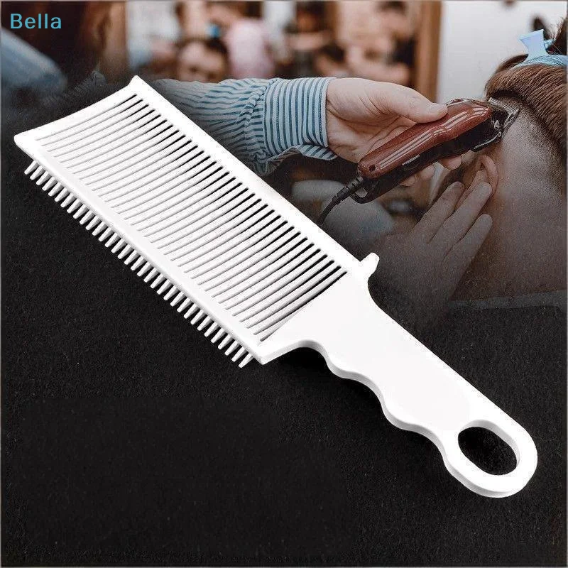 ♩1Pcs Hair Cutting Combs Professional Barber Clipper Flat Top Hair Cutting Comb For Men Fading Comb Salon Styling Tool