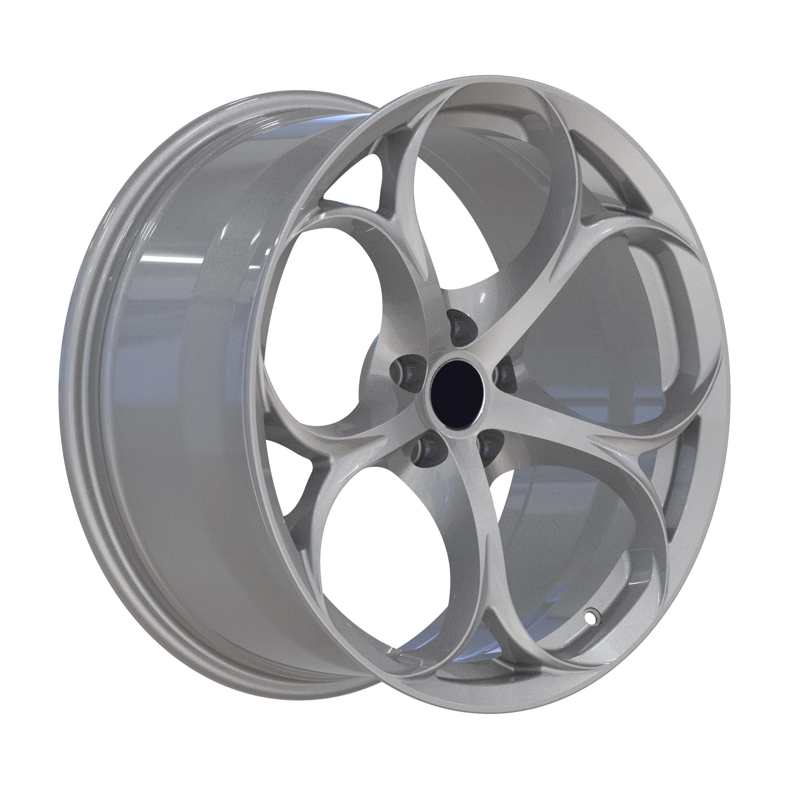SYAC Passenger Car Wheel Black Painting 18 19 20 21 22 Inch Customized For Alfa