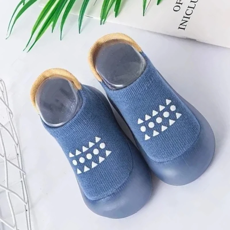 

Обувь для малышей, осенне-зимняя детская обувь на мягкой подошве, нескользящие дышащие детские домашние носки, обувь