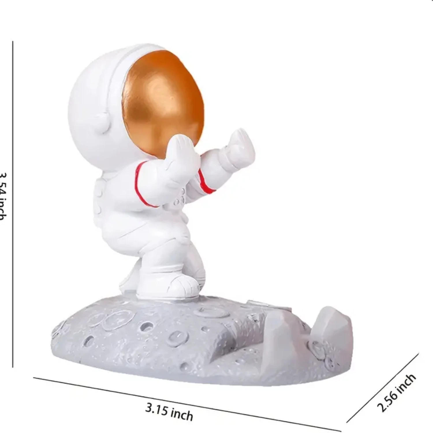 Phone Holder For Desk, Creative Astronaut Cell Phone Stand Tablets Phone Holder Phone Supporter For IPhone, For IPad