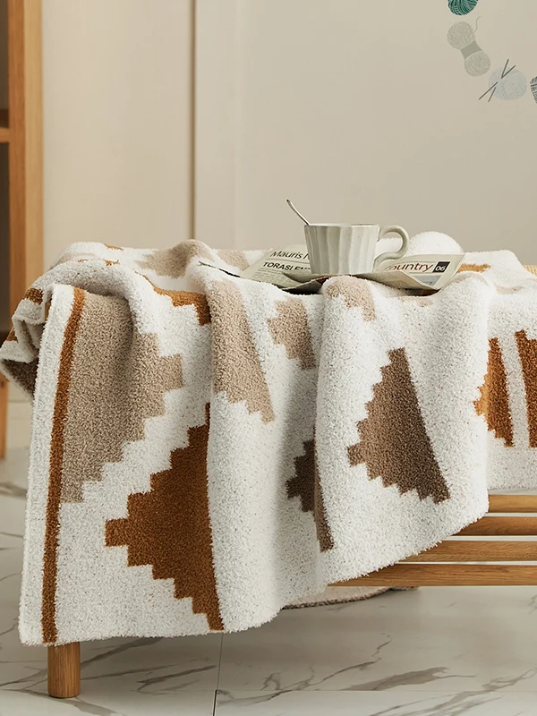 

Плед Nordic Sle Casual из вельвета для дивана, теплый, для использования весной, летом, осенью, зимой, для спальни и гостиной