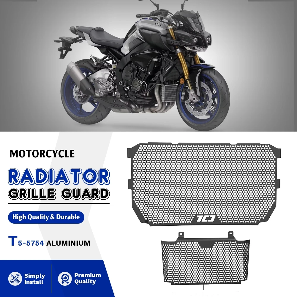 

For YAMAHA MT10 MT-10 2016-2019 2020 2021 2022 2023 Motorcycle Accessories Radiator Guard Protector Grille Grill Cover MT 10 SP