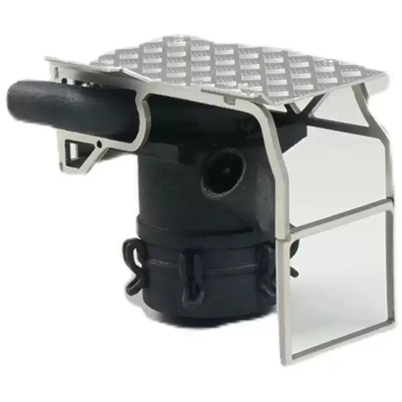 RC 1/14 Luftfilter Metalltreppe für Tamiya Hydraulikbagger Lader Muldenkipper für SCANIA MAN VOLVO Anhänger Kipper DIY-Teile – Detail 1