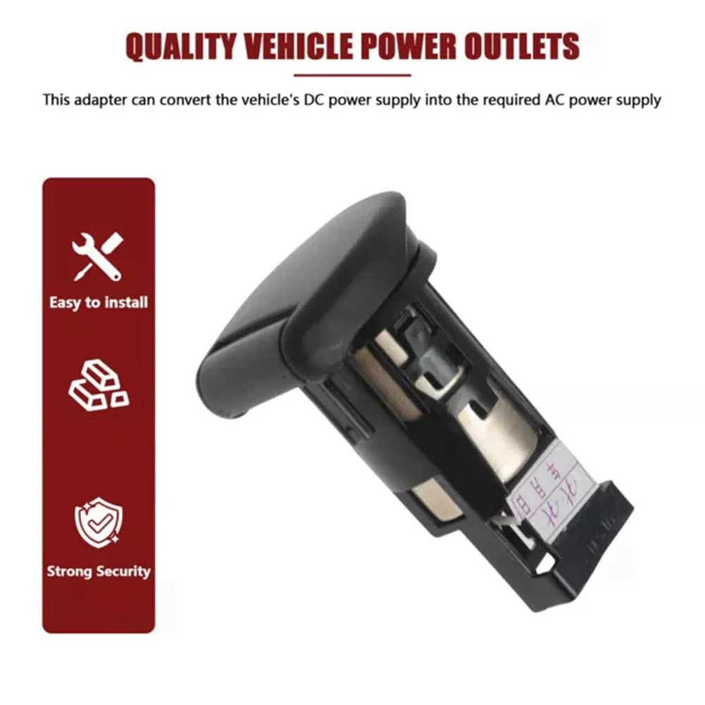 

#45Y Automotive Parts & Accessories,Car Power Socket Cigarette Lighter Socket 25331-6CA0A for Nissan,Black