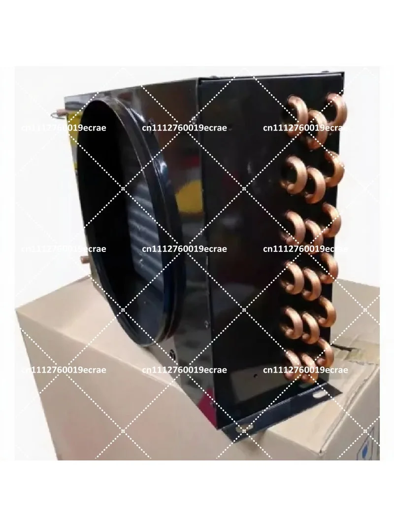 Large Freezer Air Conditioner Condenser Air Cooled Water Cooled Aluminum Fin Copper Tube Radiator Heat Exchanger