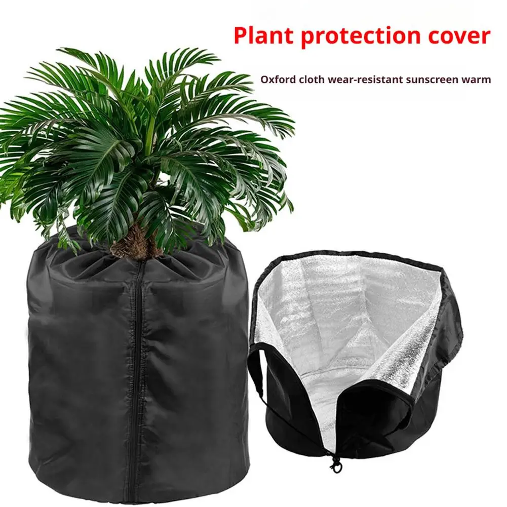 Reusable Breathable Cold Proof Flowerpot Insulation Cover Saving Planting Costs Plant Heater Light-permeable Potted Plant Heater