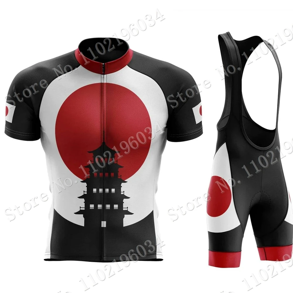 Suit 2023 Cycling Jersey Set Japanese Summer Bicycle Japan Clothing Road Bike Shirts Suit Bicycle Bib Shorts MTB Ropa Maillot