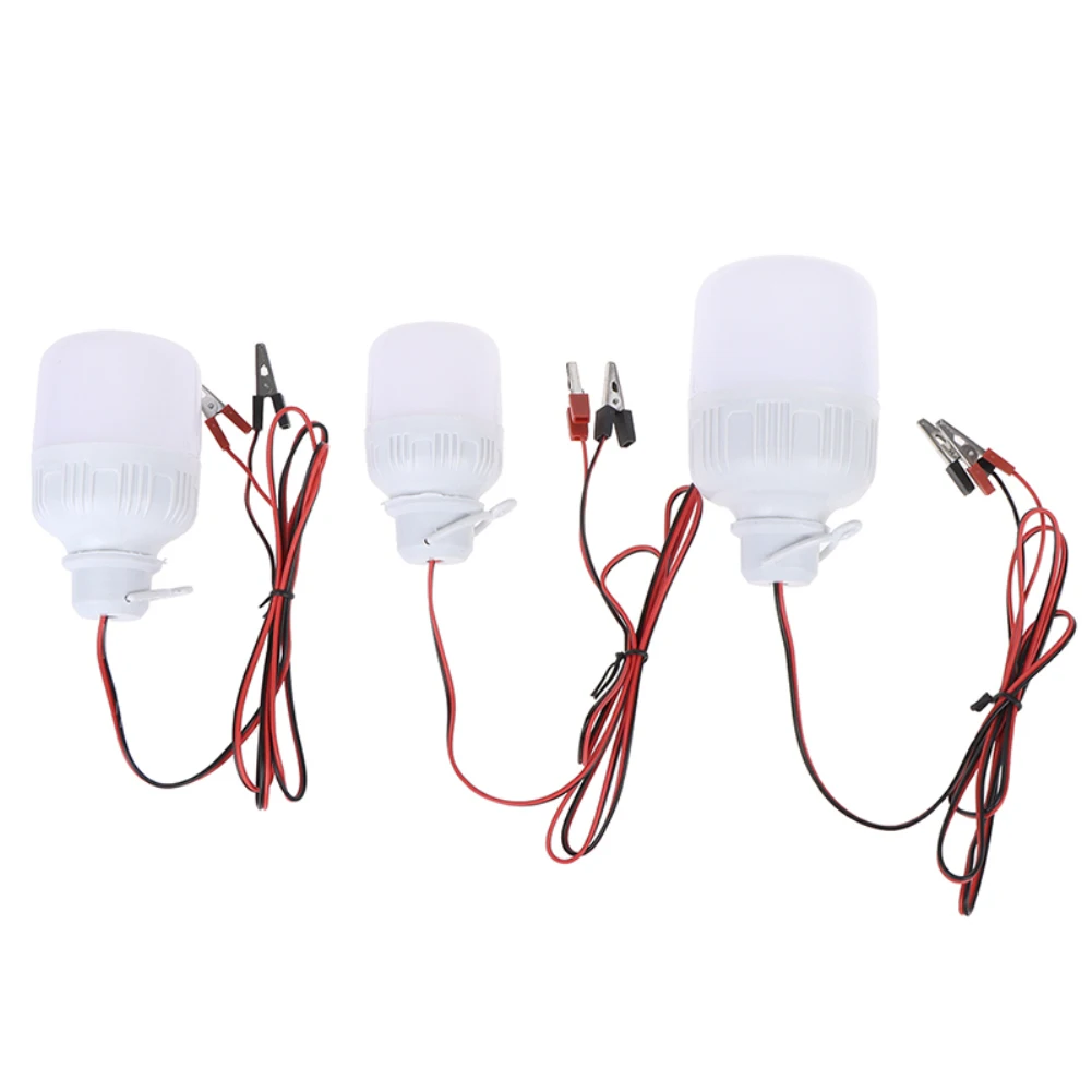 Lámparas LED de 12V CC de 12V, 5/9/15/20/30/40W, bombilla de punto para tienda de campaña al aire libre, luz nocturna, tienda de campaña portátil, luces de emergencia para pesca nocturna