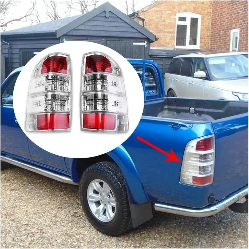 

Для Ford Ranger Thunder Pickup Truck 2006 2007-2011, автомобильный галогенный задний фонарь, задний бампер, стоп-сигнал, указатель поворота, предупреждение