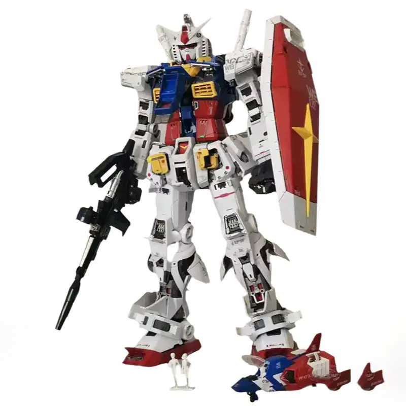 

Daban Pgu Yuanzu 2.0-Rx-78-2 Assembly Model Toy With Exploding Armor Lighting And Water Stickers Action Figure Collectible