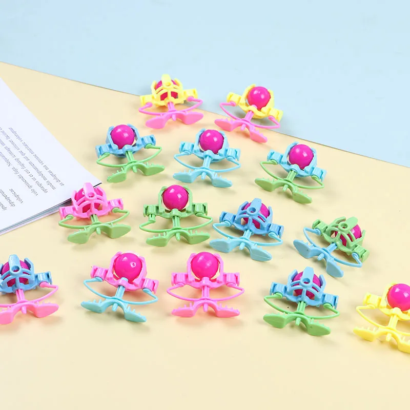 20pcs/bag Fun Fingertip Push Shoot Balls Toys Kids Birthday Party Favors School Reward Guest Gifts Goodie Bag Pinata Fillers