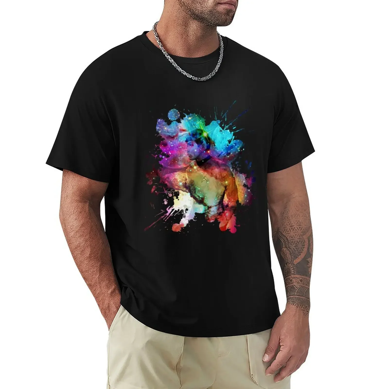

Spock of the Stars T-Shirt korean fashion anime clothes T-shirt men
