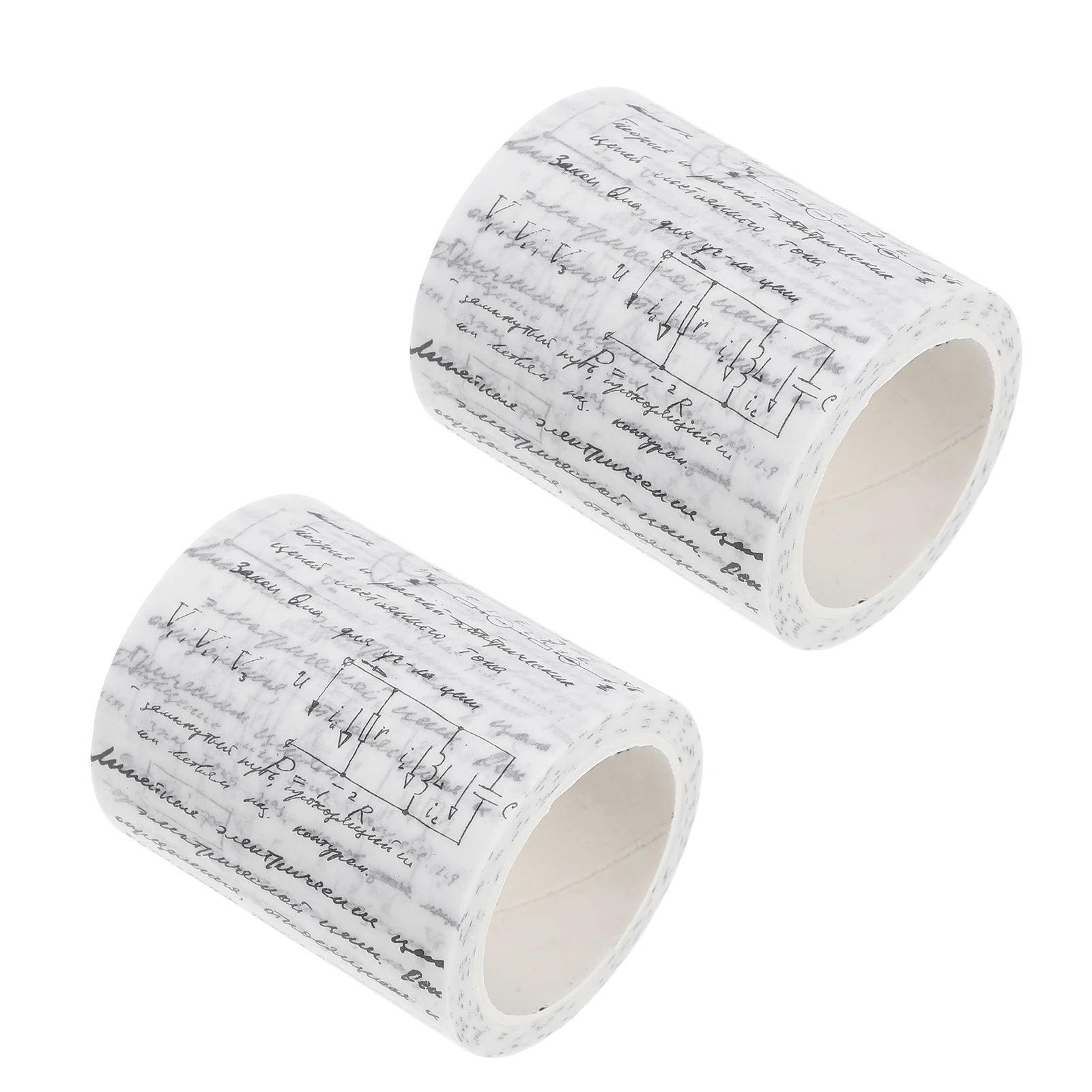 

2 шт., 2 рулона, математическая формула, декоративный клей, васи, скрапбук, наклейки «сделай сам», ремесла, винтажные бумажные ленты, подарочная упаковка