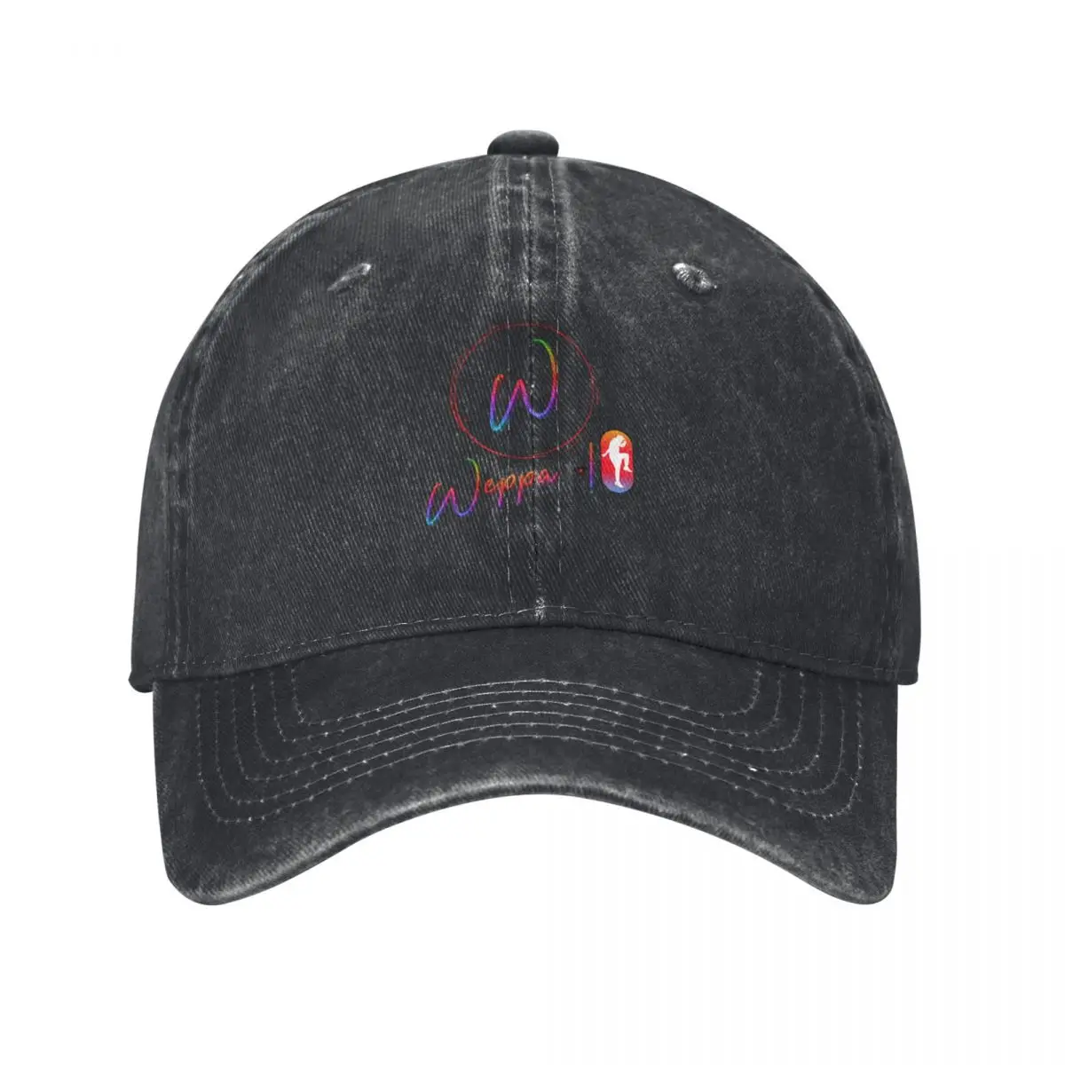 

Logo of my fitness activity Weppa with personaje and text MULTICOLOR Baseball Cap Wild Ball Hat Snapback Cap Women Caps Men's