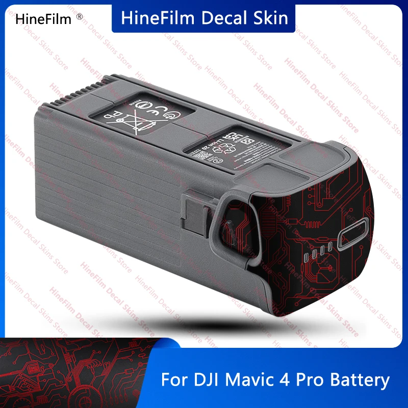 

Hinefilm Skin for Mavic 4 Pro Battery Decal Skin Wrap Cover for DJI Mavic4 Pro Battery Sticker Anti-Scrtch Protective Film