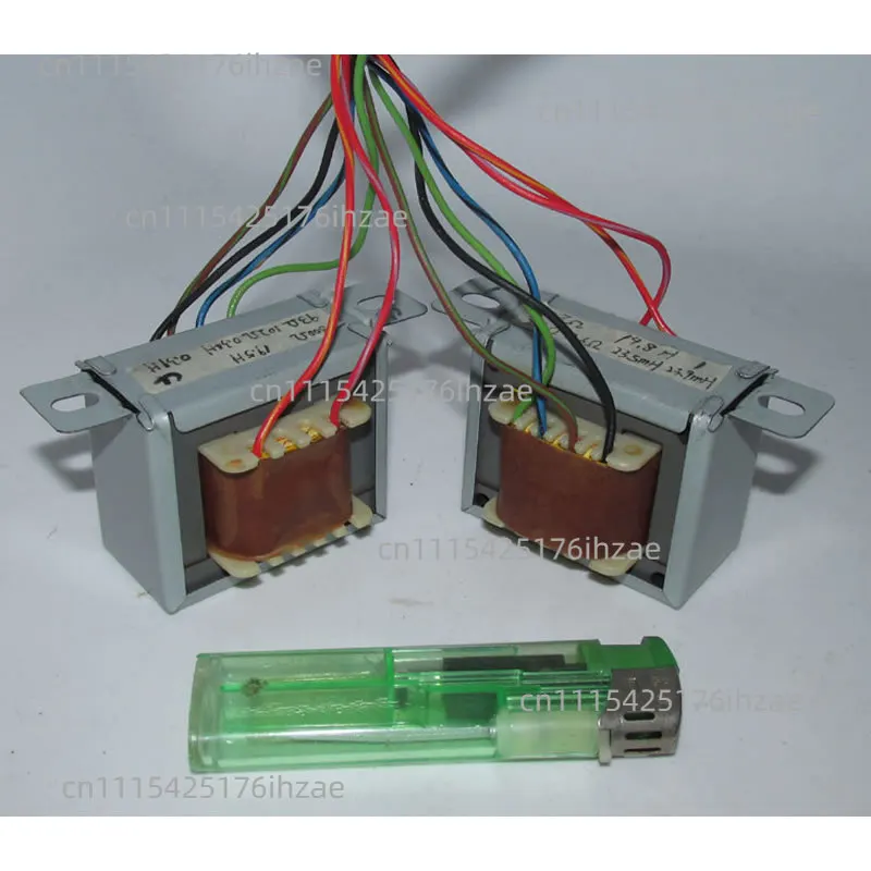 10K: 32Ω (8Ω + 8Ω) single-ended output transformer, used for speaker headphone amplification, for 6P1, 6P14 12AU7 in parallel