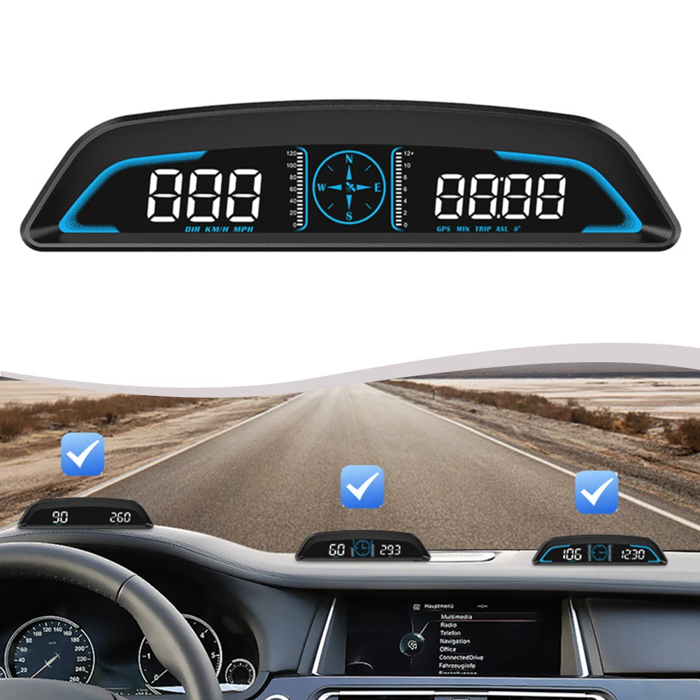 43 X 168 X 43cm GPS Speedometer Driving Awareness Car Speed Monitoring Dual-Core Processor High-Speed Operations