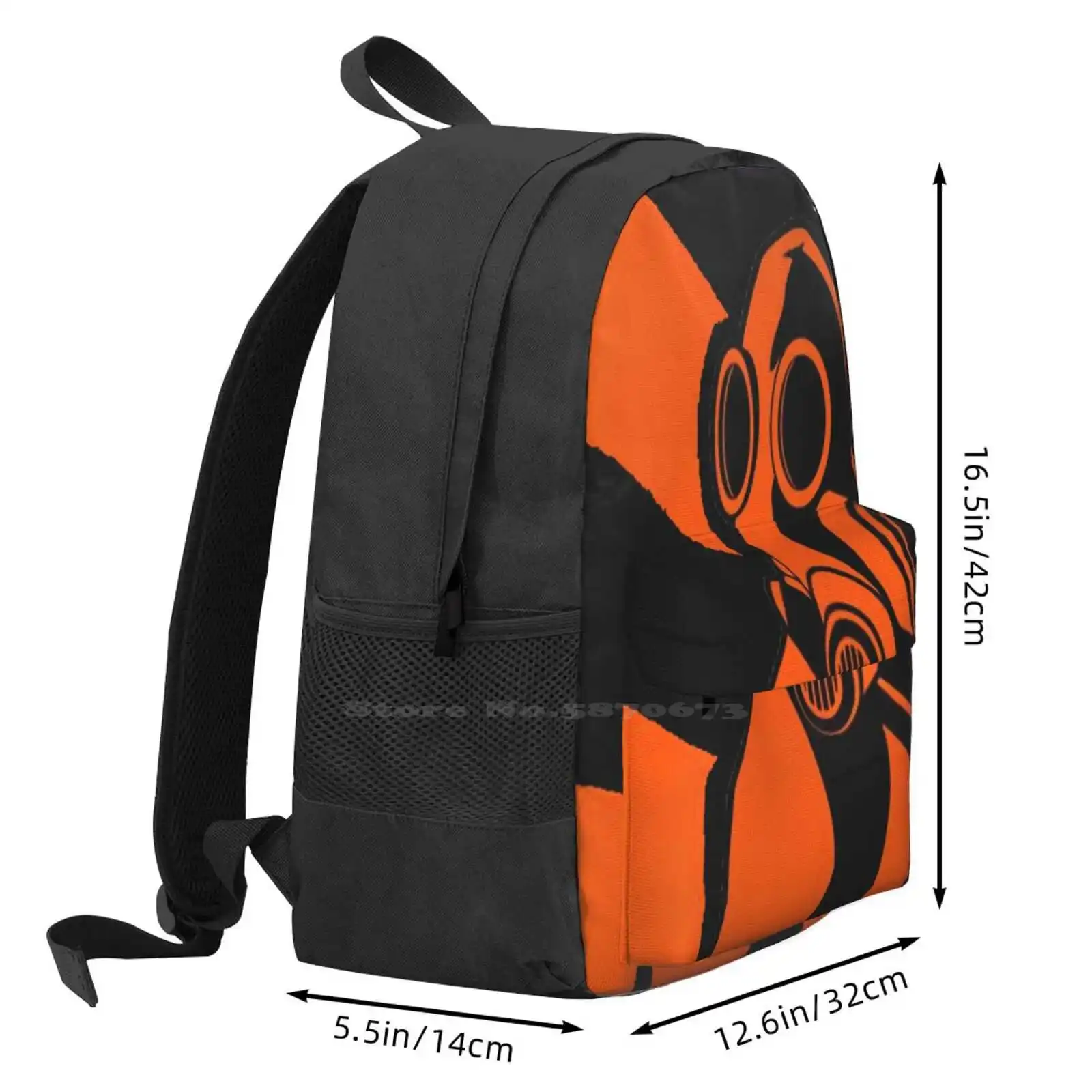 Tf2 Pyro School Bags Travel Laptop Backpack Tf2 Team Fortress 2 Pyro