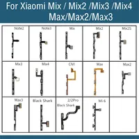 Power On Off Volume Up/Down Buttons Flex Cable For Xiaomi Mi 6 Note2 Note3 Mix MAX 3 2 Mix3 Max2 Black Shark 2 Pro Repair Parts