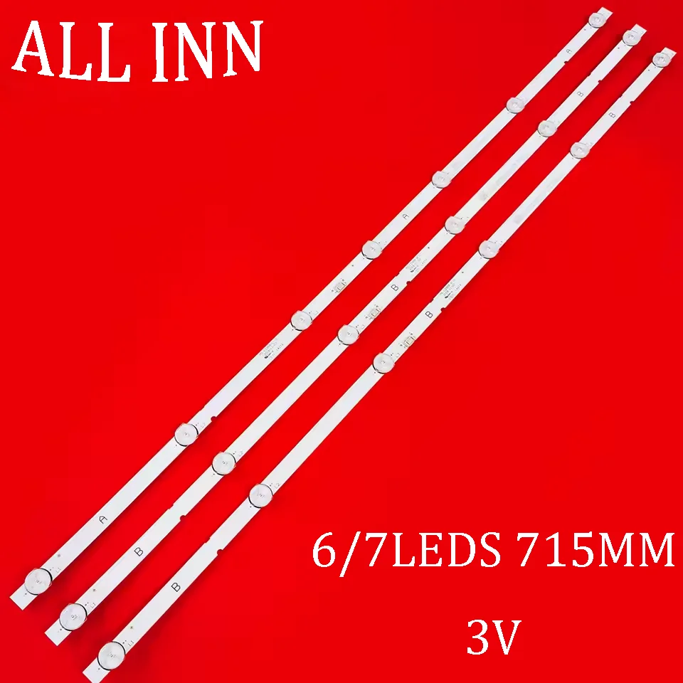 

LED Strip For 40E20S 40E20300 40E20200 RF-AZ400018AE30-0701 A1 MS-L2815-L V2 MS-L2757-L V2 AIWA LED406FHD OK ODL-40662FN-TIB