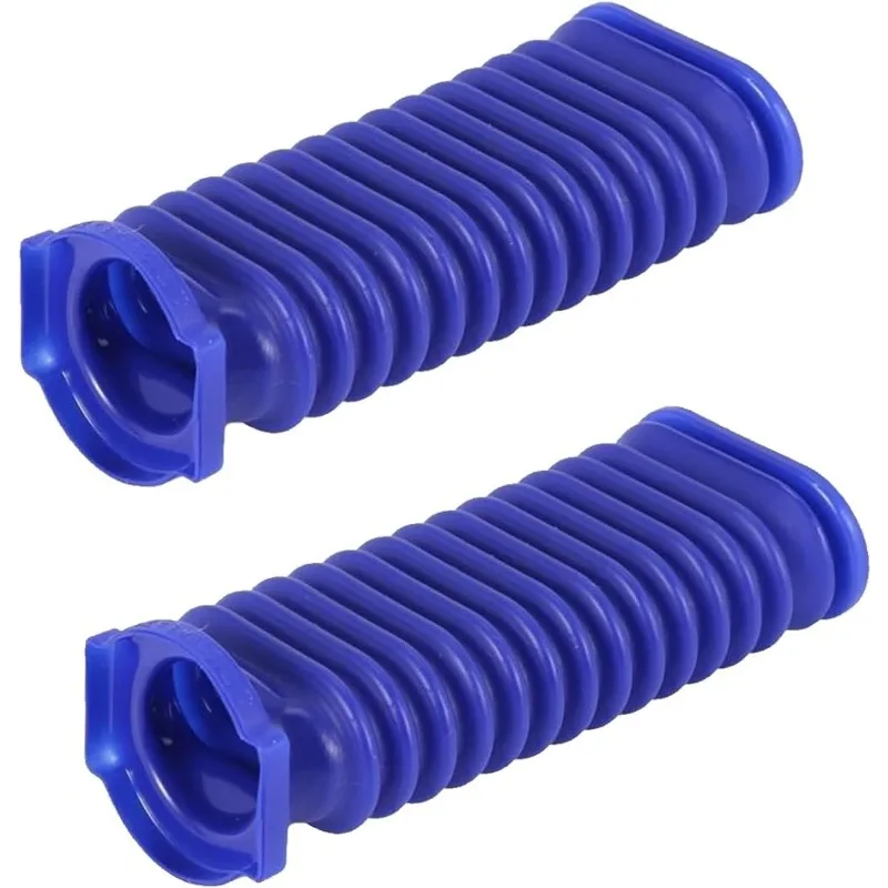2PCS Lower Duct Flexible Rubber Hose Blue Soft Roller Replacement Hose For Dyson V6 V7 V8 V10 V11 V15 Vacuum Cleaner Accessories